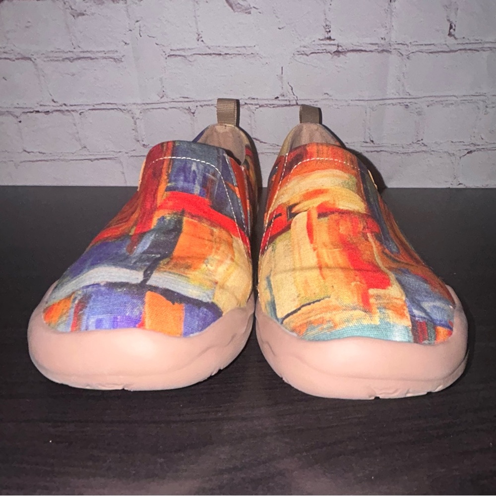 UIN COLOR BRUSH TOLEDO slip ons women’s size 7.5 - Picture 4 of 8